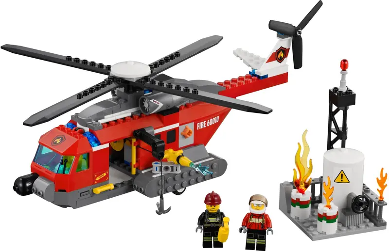 LEGO City 60010 Fire Helicopter set
