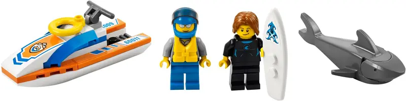 LEGO City 60011 Surfer Rescue set