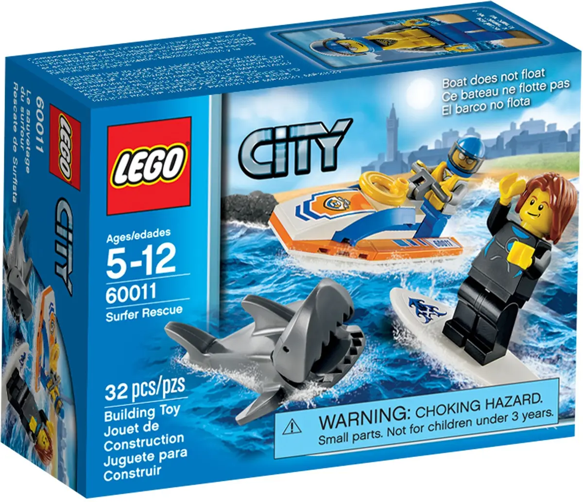 LEGO City 60011 Surfer Rescue set, image 2