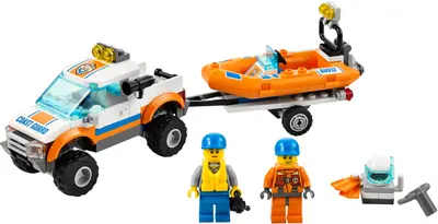 LEGO City 60012 Coast Guard 4x4 & Diving Boat set