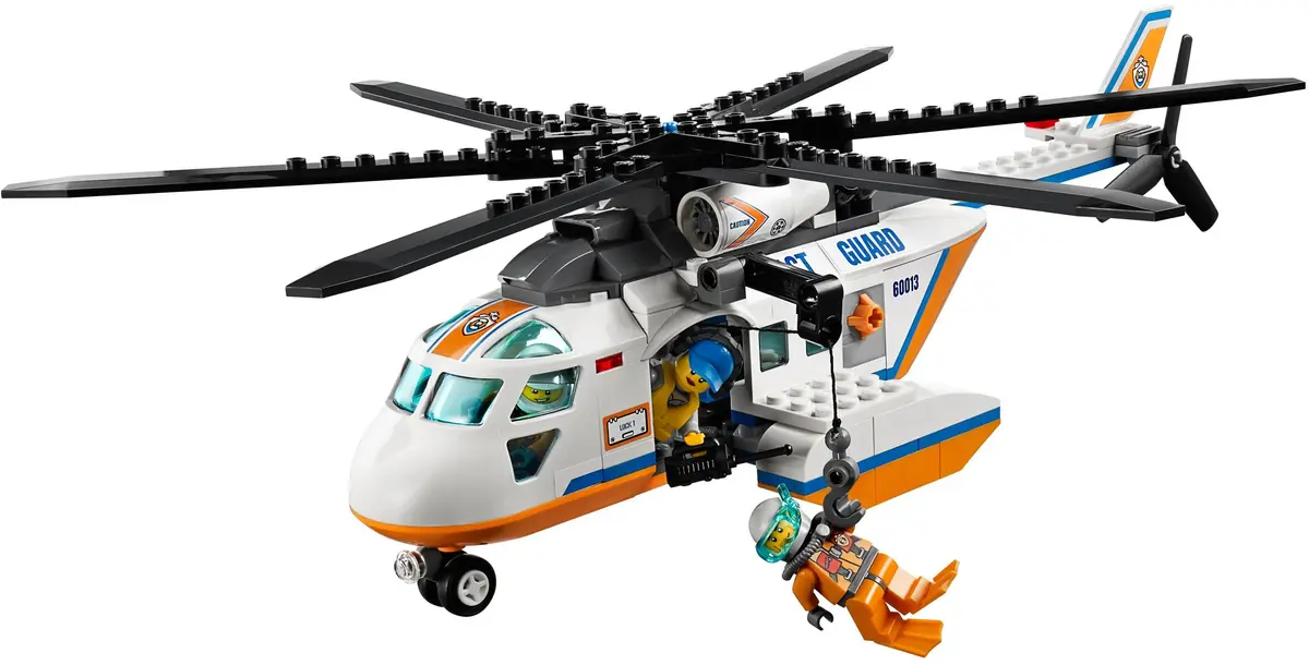 LEGO City 60013 Coast Guard Helicopter set, image 3