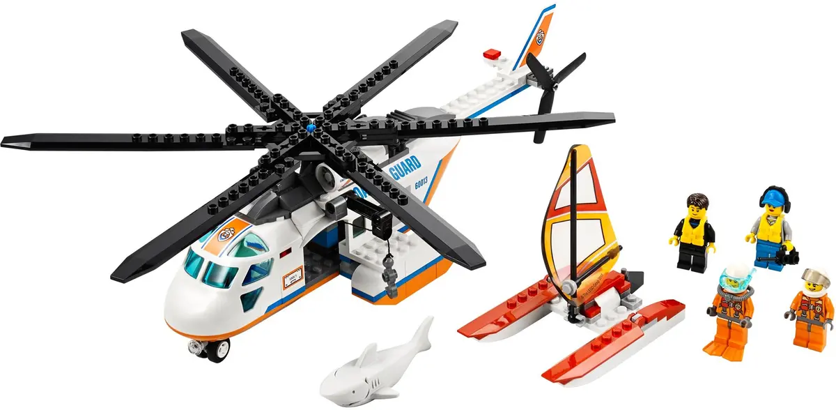 LEGO City 60013 Coast Guard Helicopter set