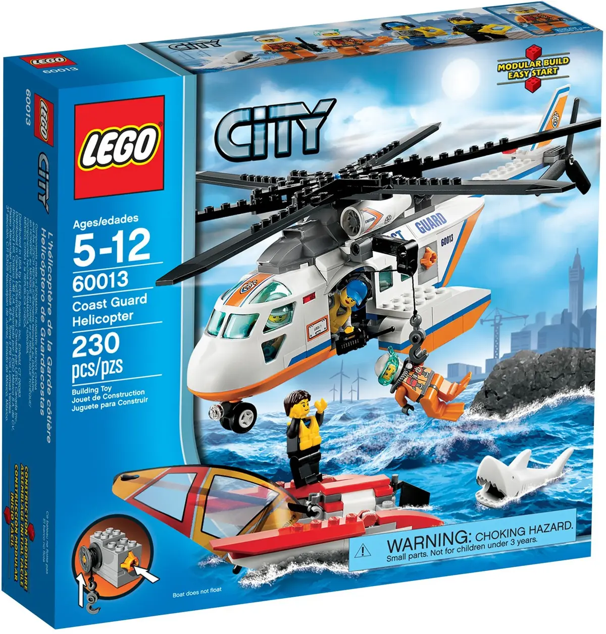 LEGO City 60013 Coast Guard Helicopter set, image 2