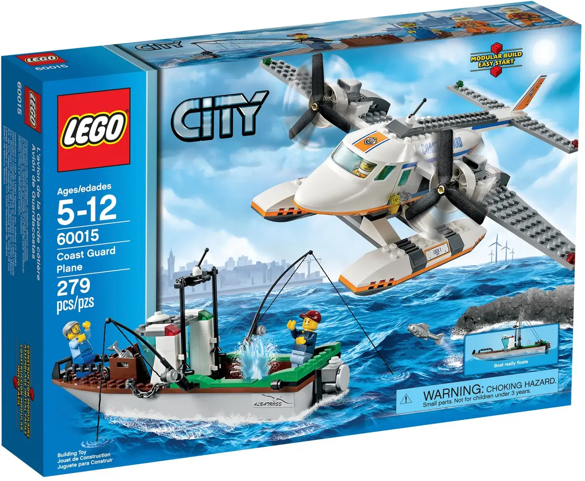 LEGO City 60015 Coast Guard Plane set, image 2