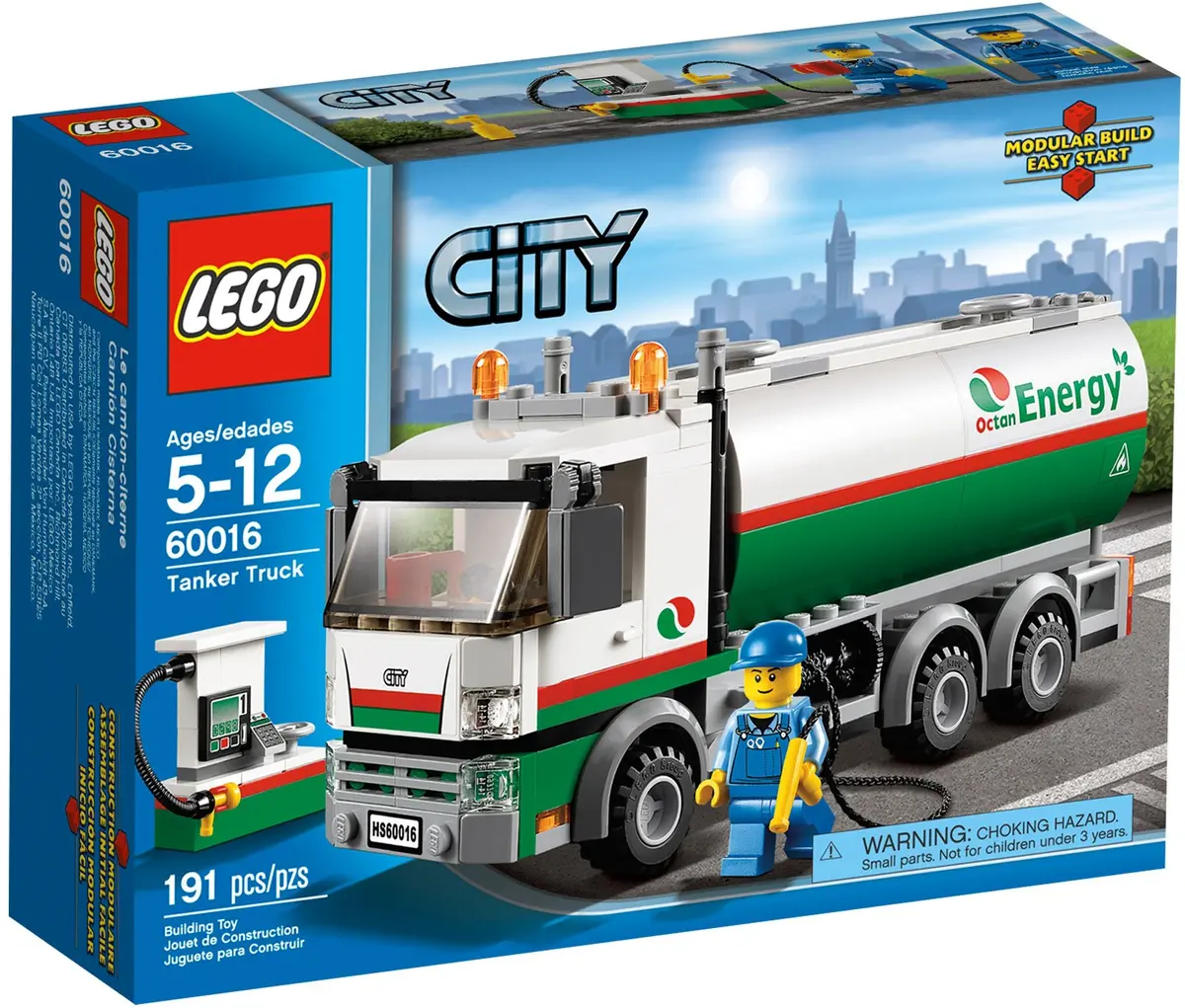 LEGO City 60016 Tanker Truck set, image 2