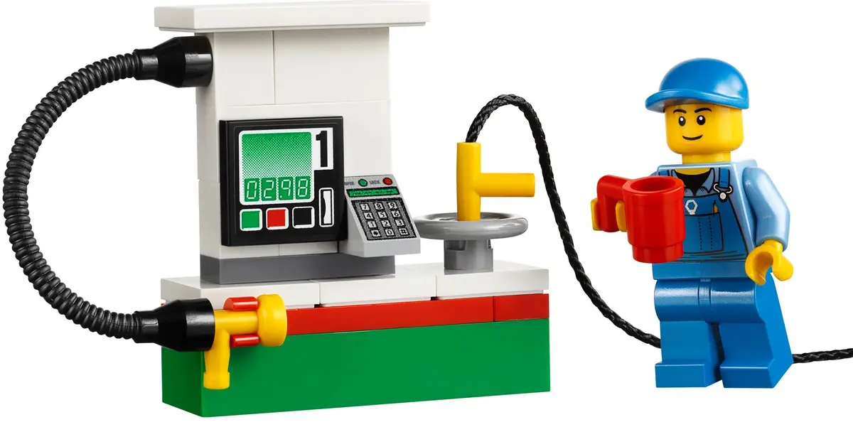 LEGO City 60016 Tanker Truck set, image 4