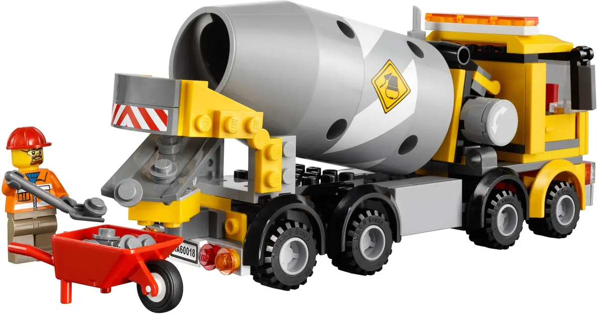 LEGO City 60018 Cement Mixer set, image 4