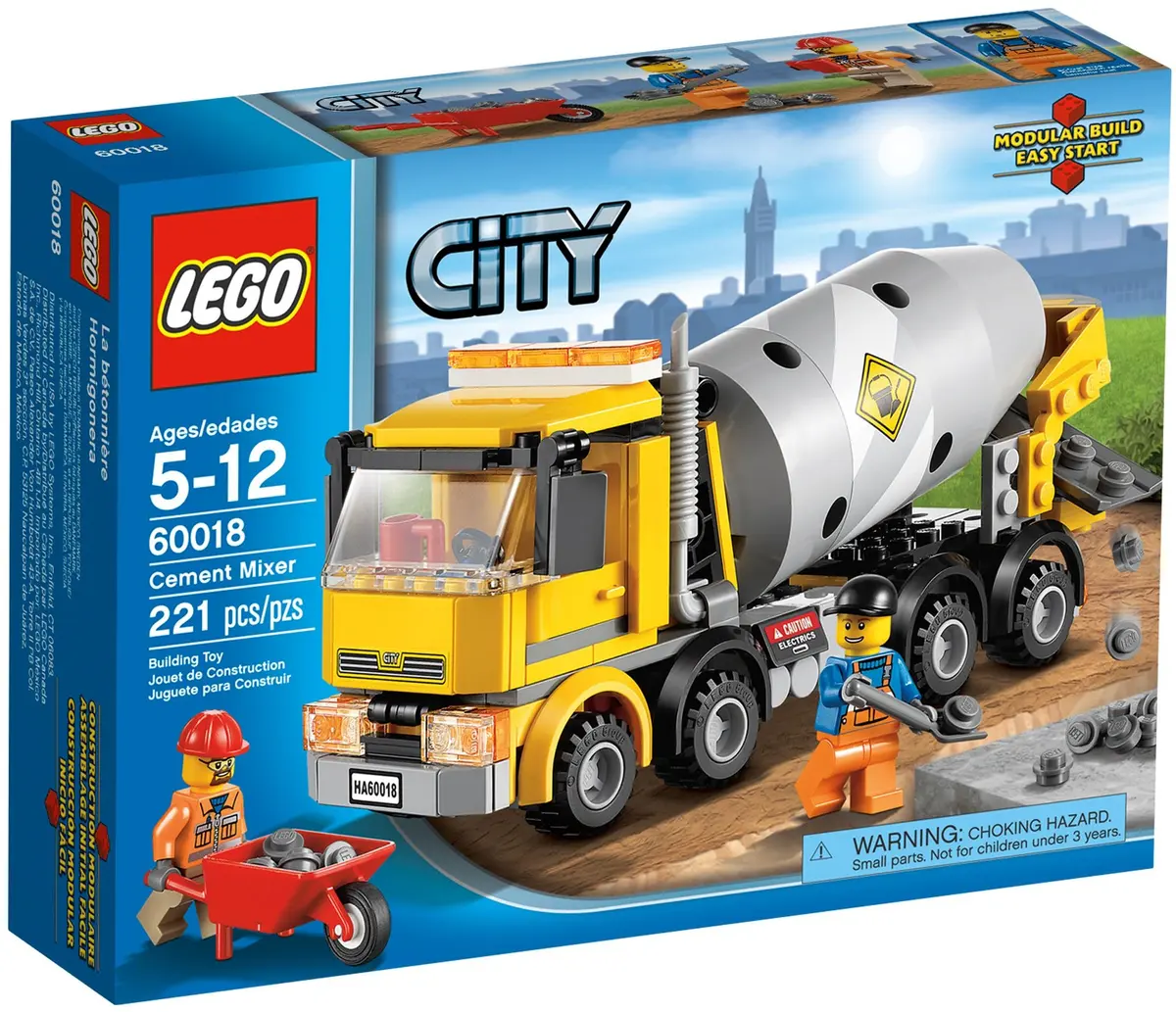 LEGO City 60018 Cement Mixer set, image 2