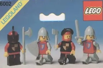 LEGO Castle 6002 Castle Figures set