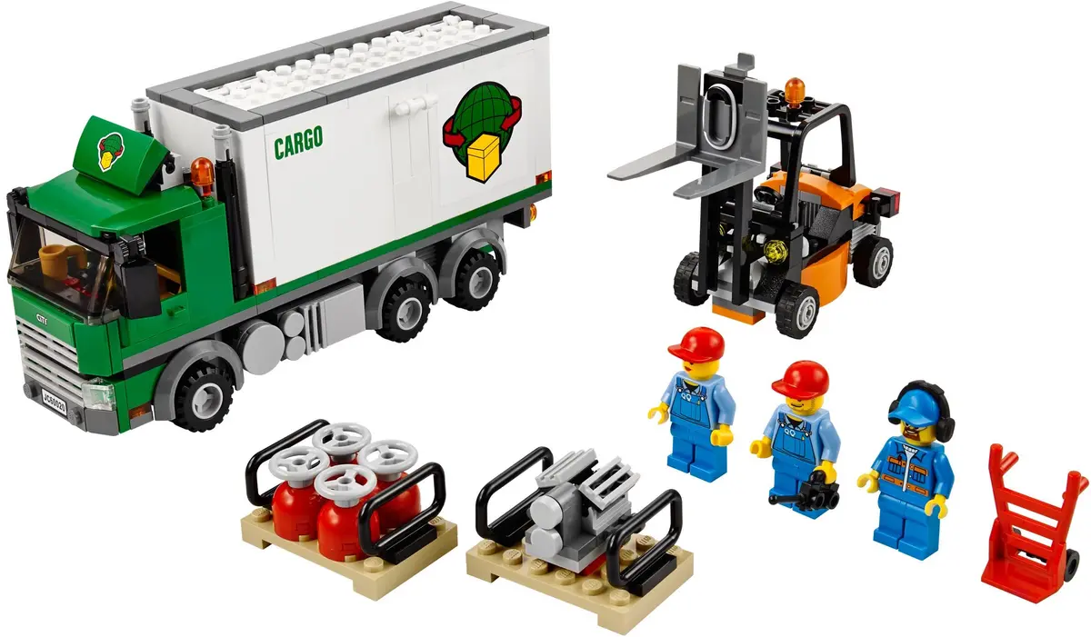 LEGO City 60020 Cargo Truck set