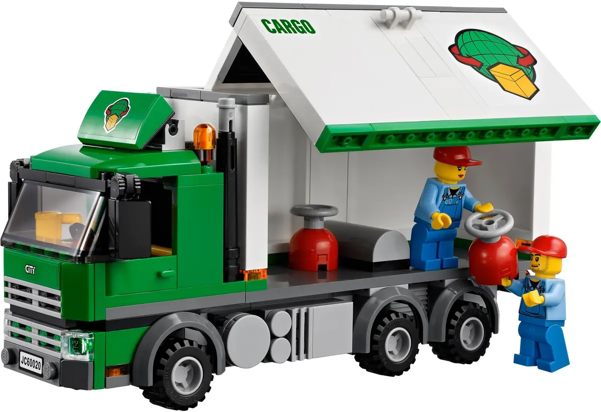LEGO City 60020 Cargo Truck set, image 3