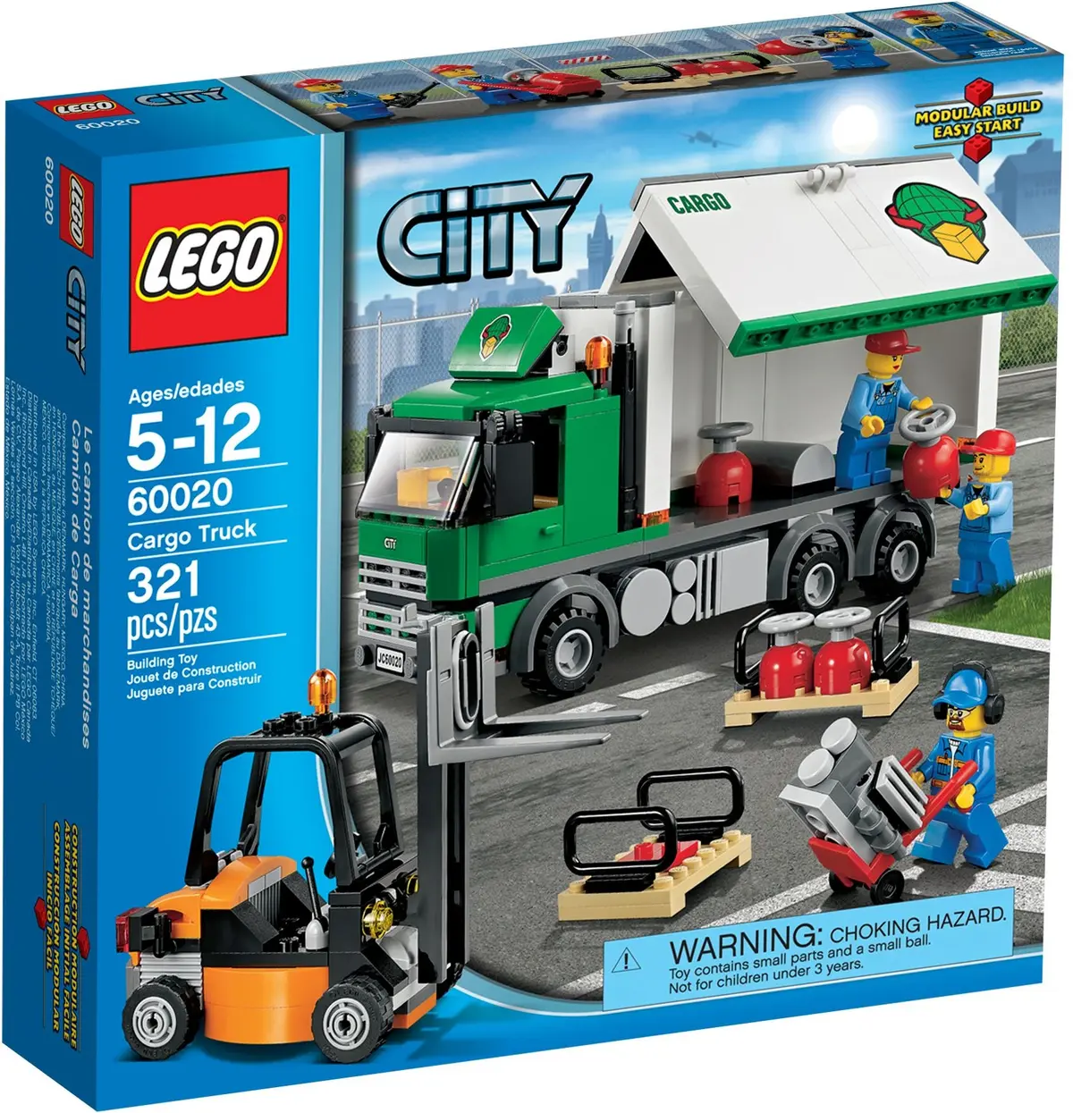 LEGO City 60020 Cargo Truck set, image 2