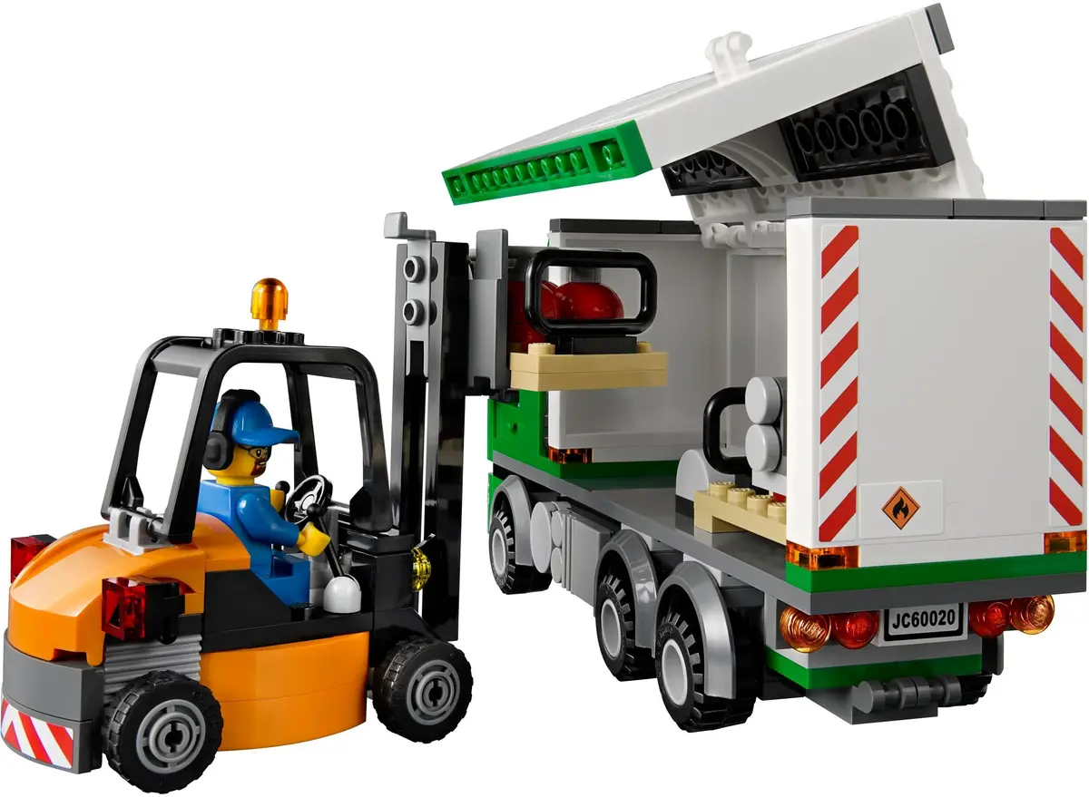 LEGO City 60020 Cargo Truck set, image 4