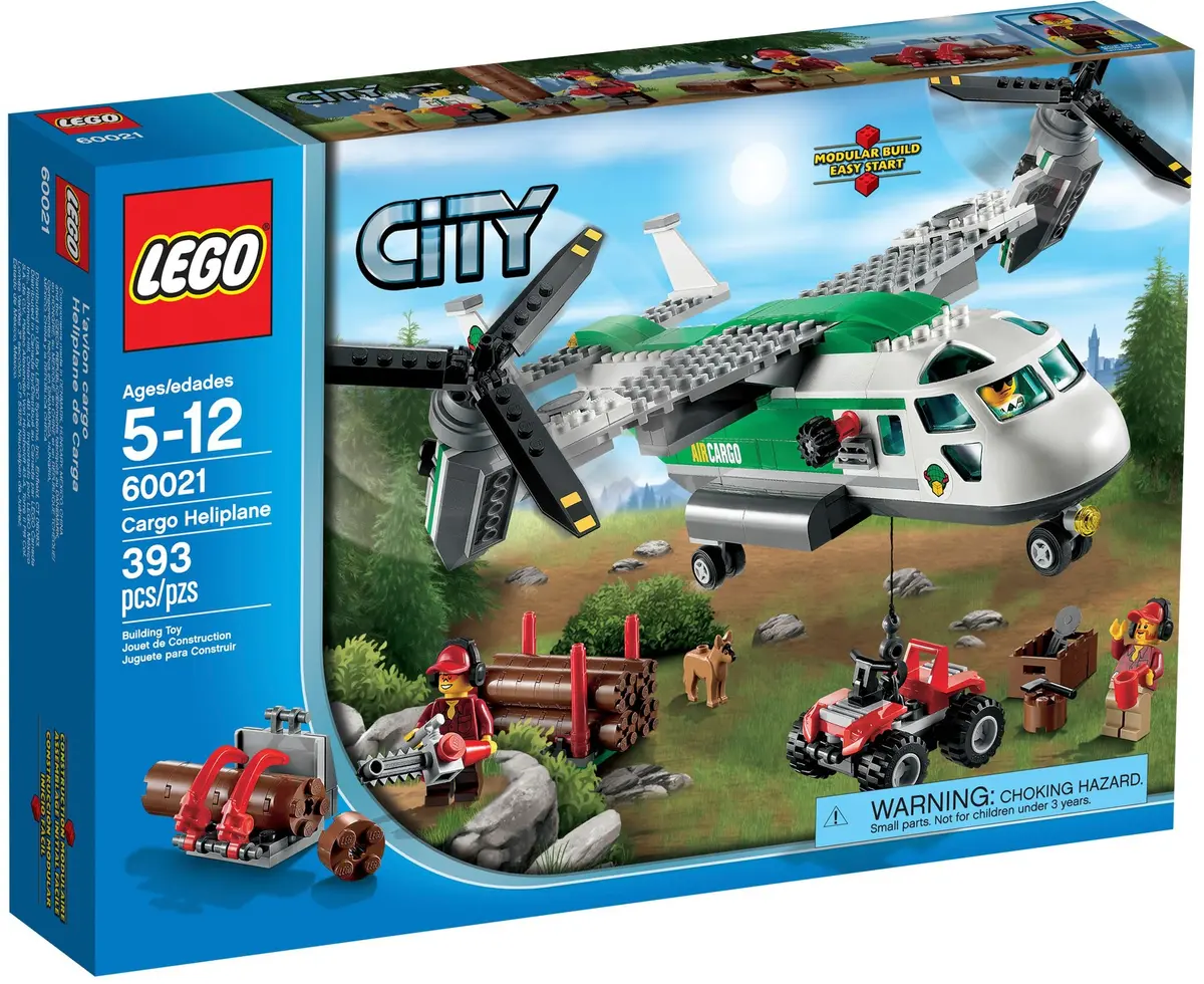 LEGO City 60021 Cargo Heliplane set, image 2