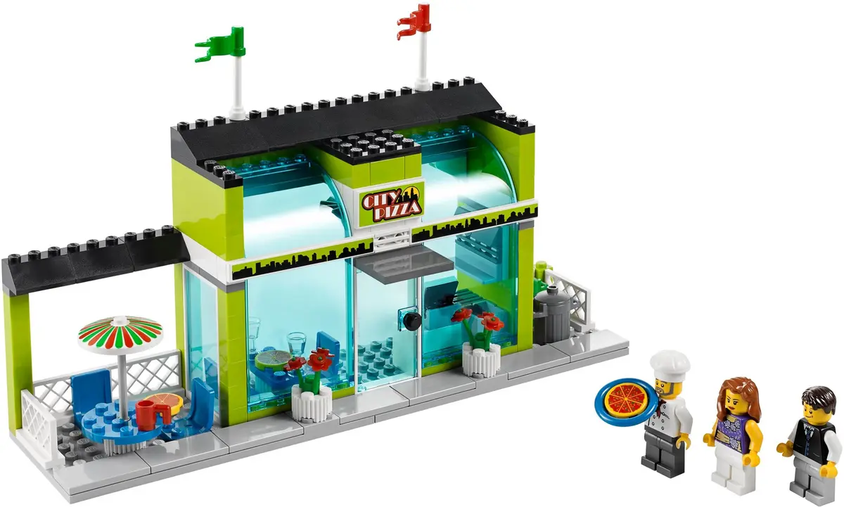 LEGO City 60026 Town Square set, image 5