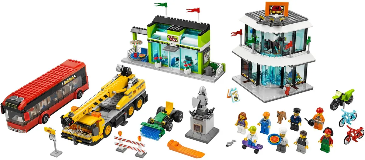 LEGO City 60026 Town Square set