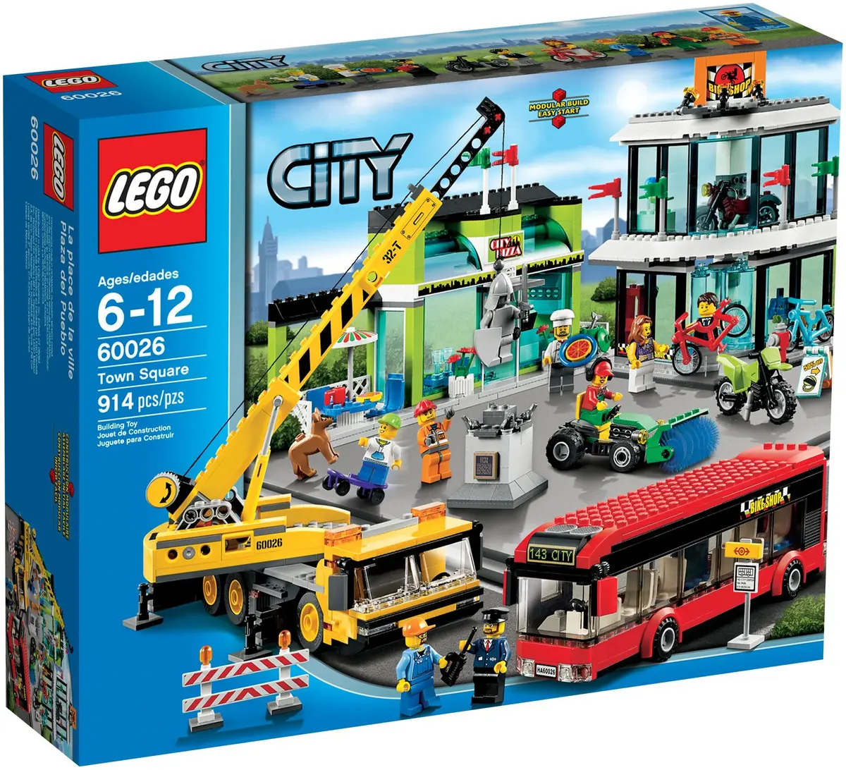 LEGO City 60026 Town Square set, image 2