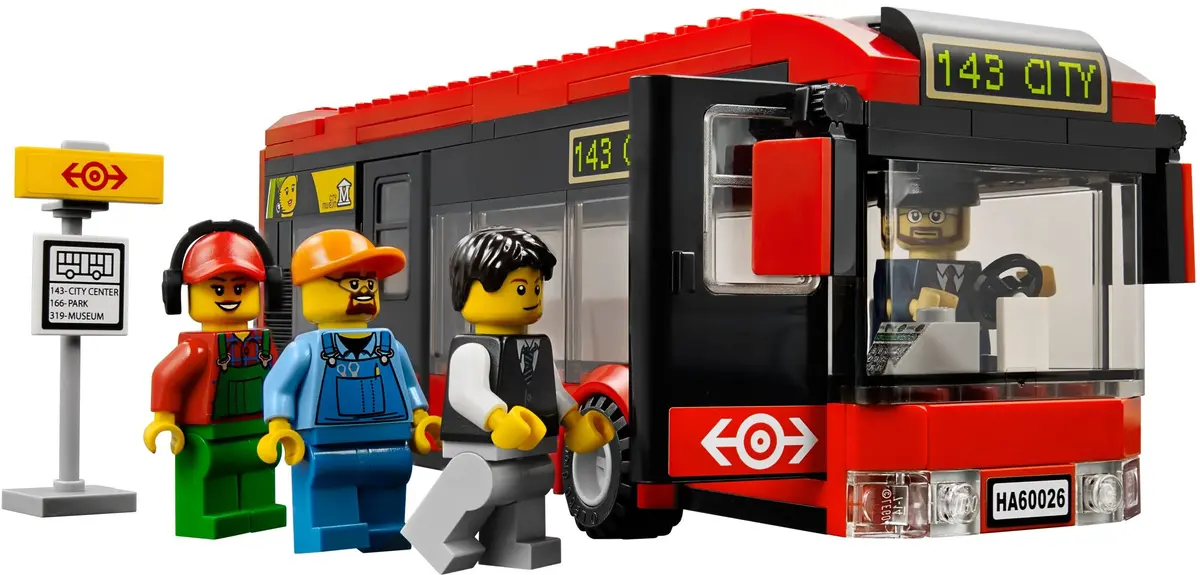 LEGO City 60026 Town Square set, image 3
