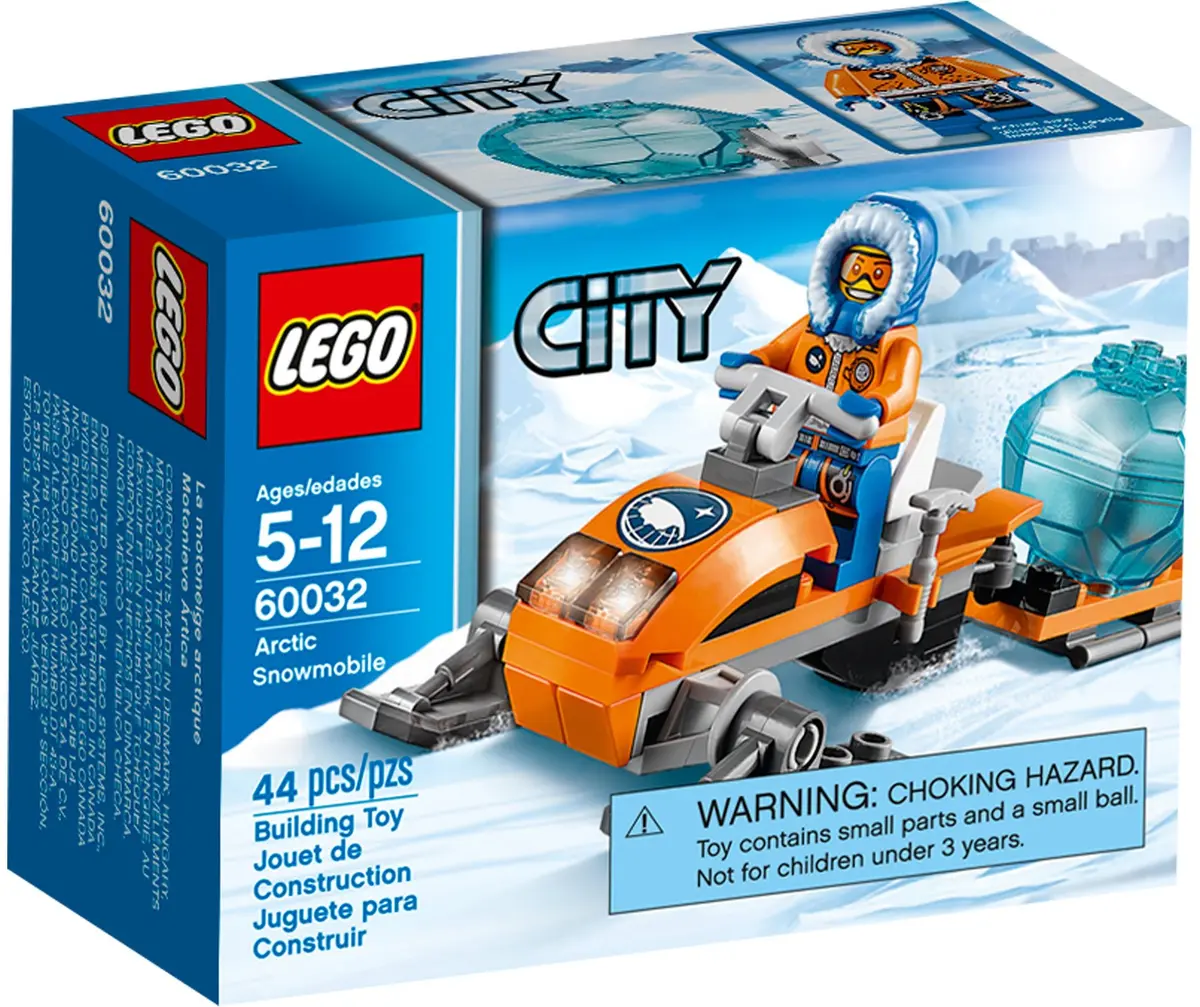 LEGO City 60032 Arctic Snowmobile set, image 2
