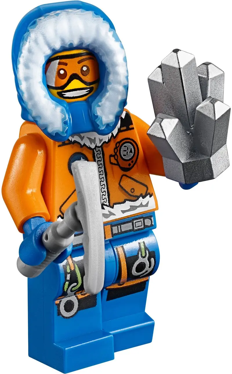 LEGO City 60032 Arctic Snowmobile set, image 5