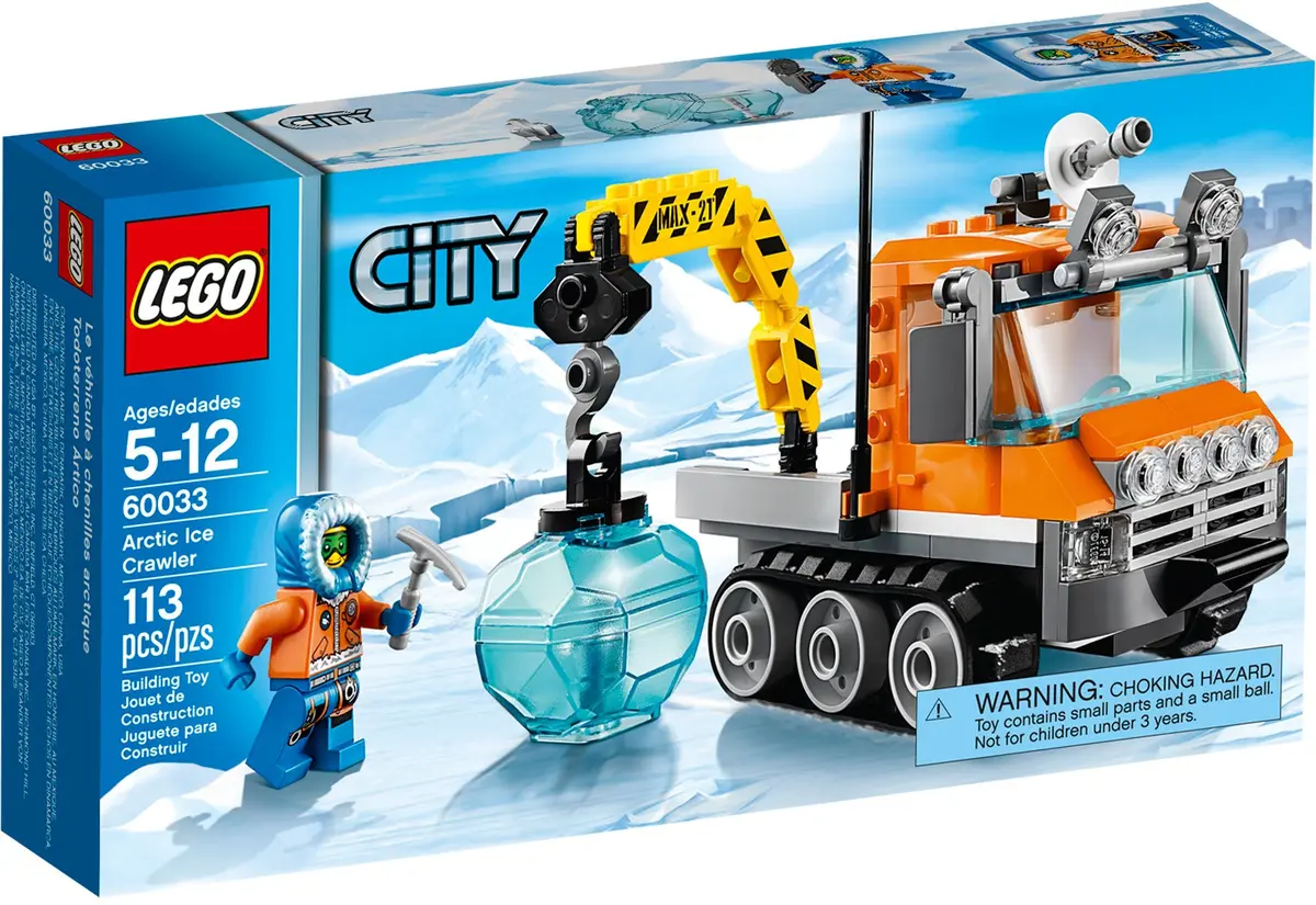 LEGO City 60033 Arctic Ice Crawler set, image 2