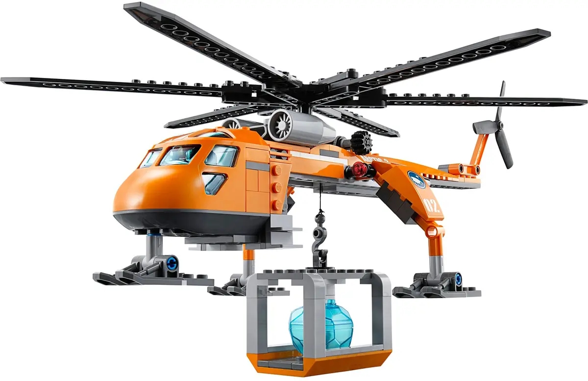 LEGO City 60034 Arctic Helicrane set, image 5