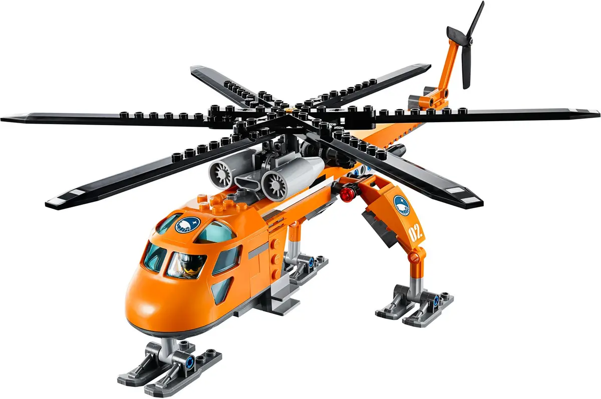 LEGO City 60034 Arctic Helicrane set, image 4