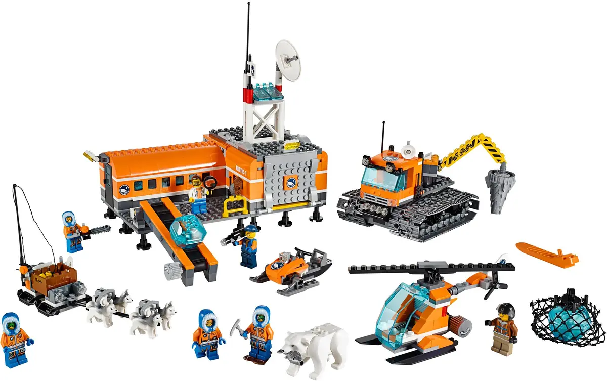LEGO City 60036 Arctic Base Camp set