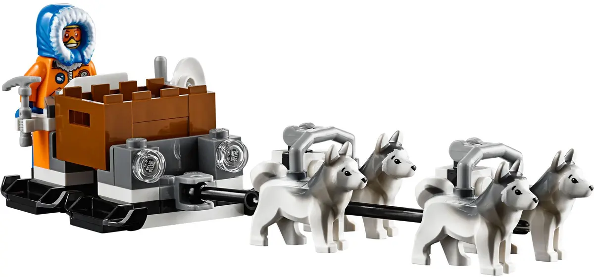 LEGO City 60036 Arctic Base Camp set, image 7