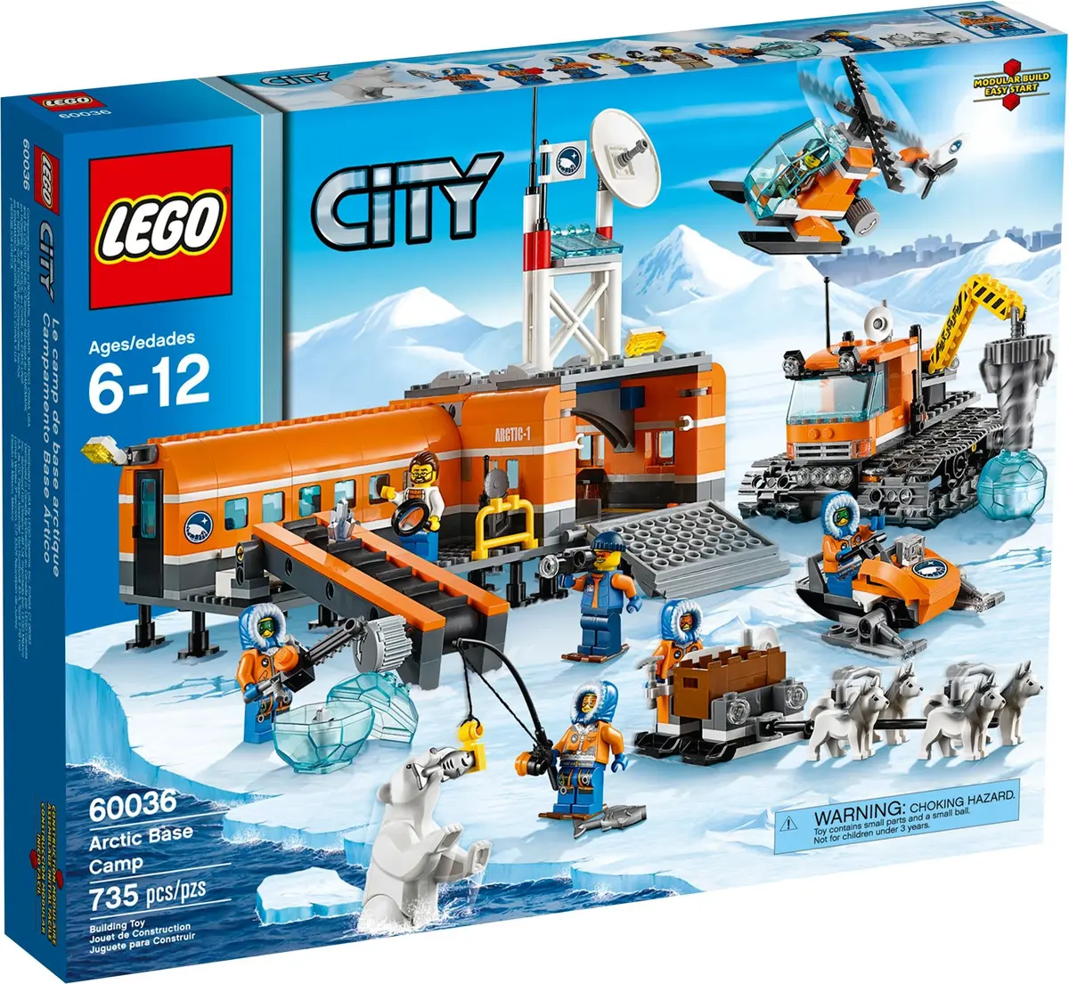 LEGO City 60036 Arctic Base Camp set, image 2