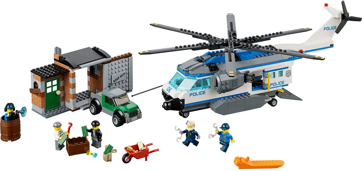 LEGO City 60046 Helicopter Surveillance set