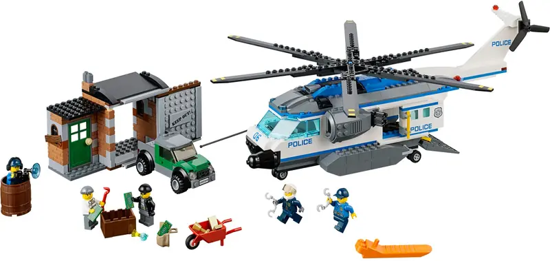LEGO City 60046 Helicopter Surveillance set
