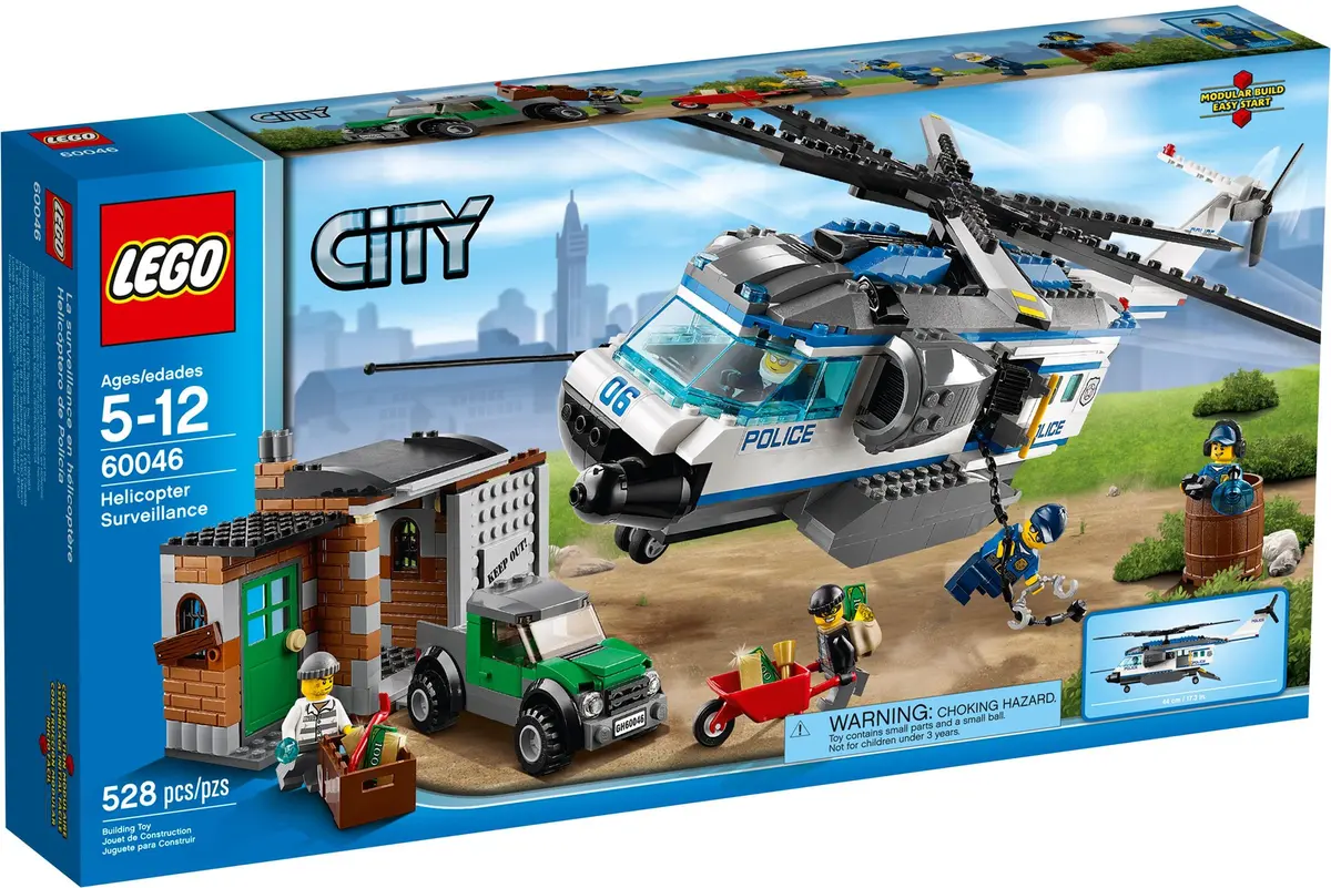 LEGO City 60046 Helicopter Surveillance set, image 2