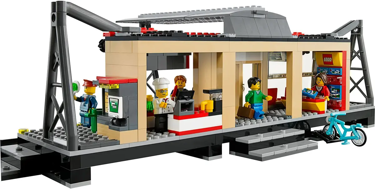 LEGO City 60050 Train Station set, image 3