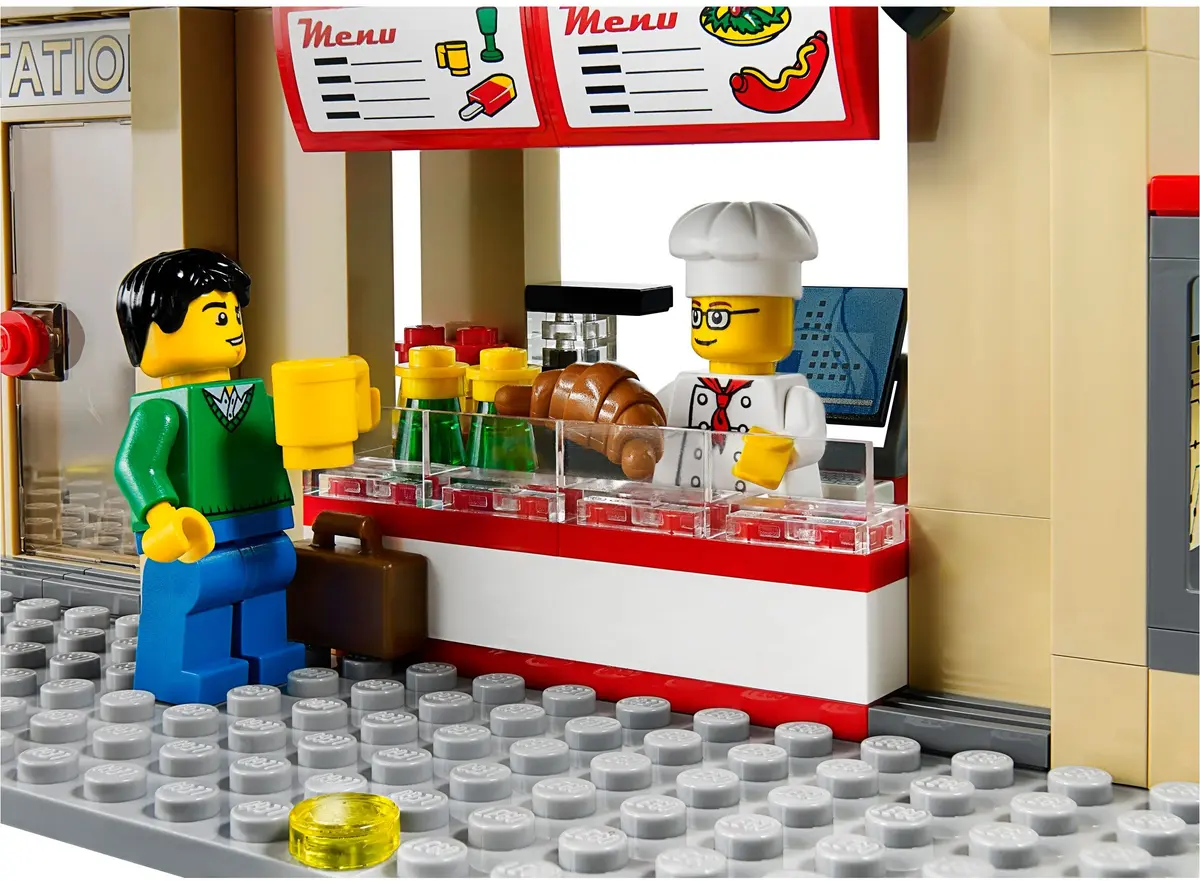 LEGO City 60050 Train Station set, image 6