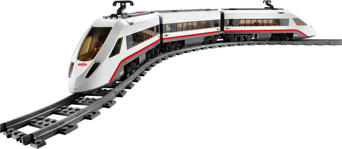 LEGO City 60051 High-speed Passenger Train set, image 7