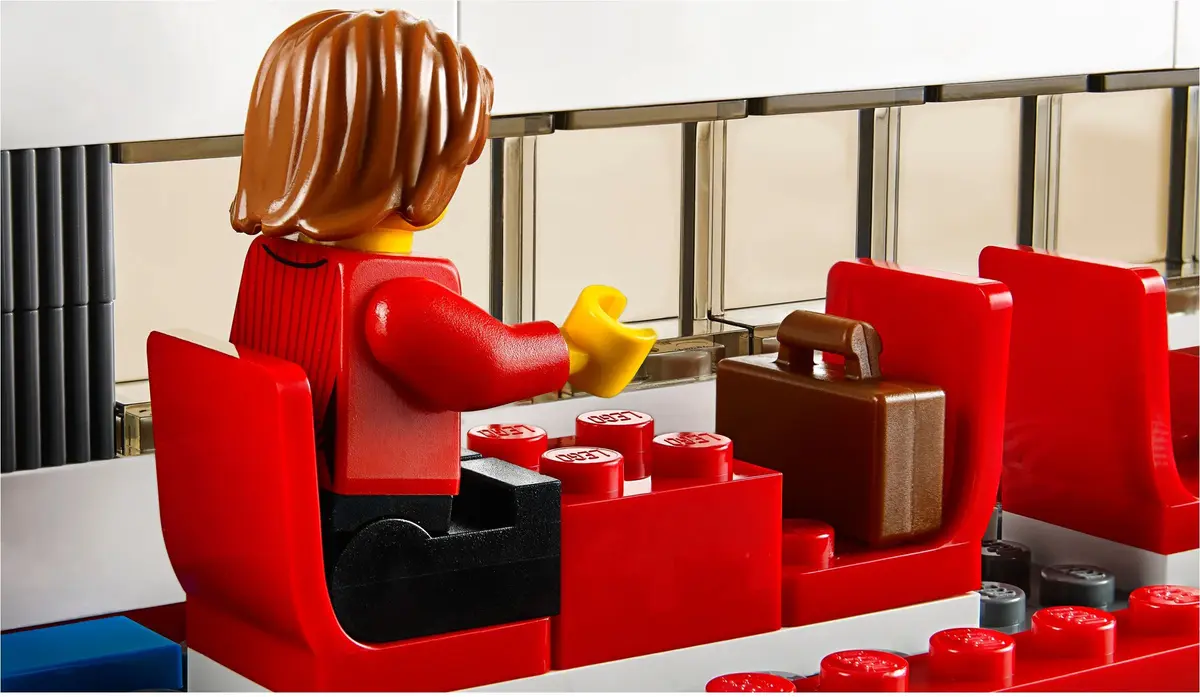 LEGO City 60051 High-speed Passenger Train set, image 9