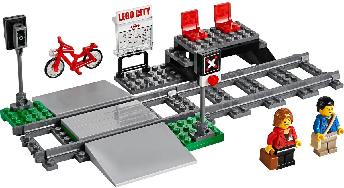 LEGO City 60051 High-speed Passenger Train set, image 6