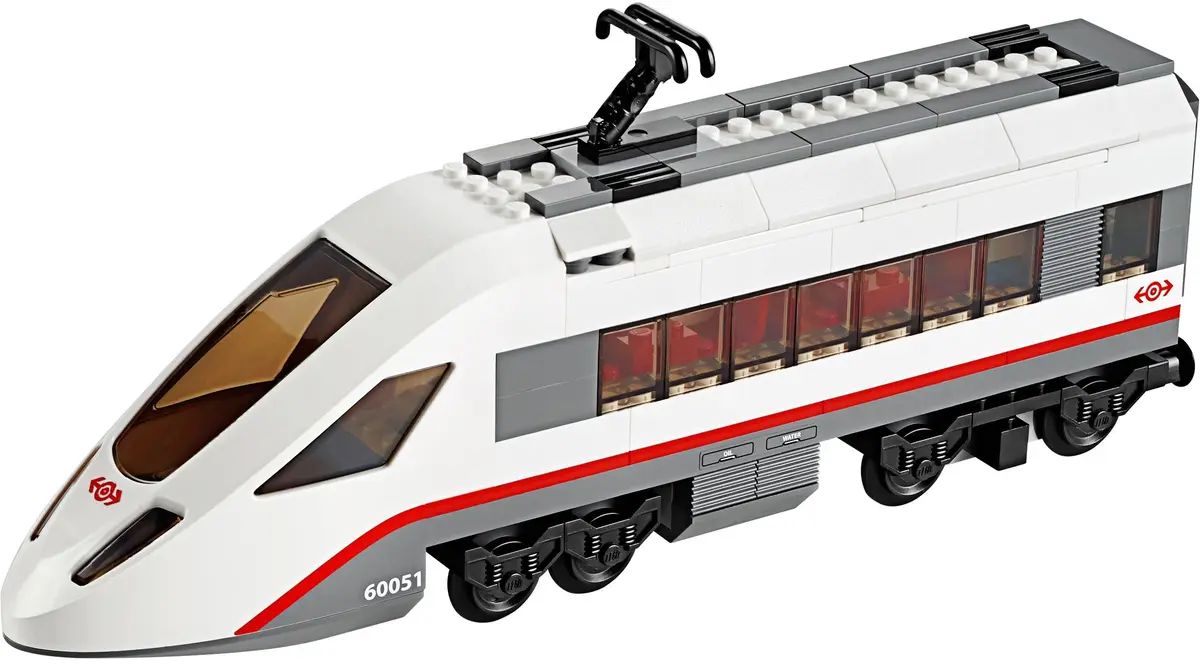 LEGO City 60051 High-speed Passenger Train set, image 5