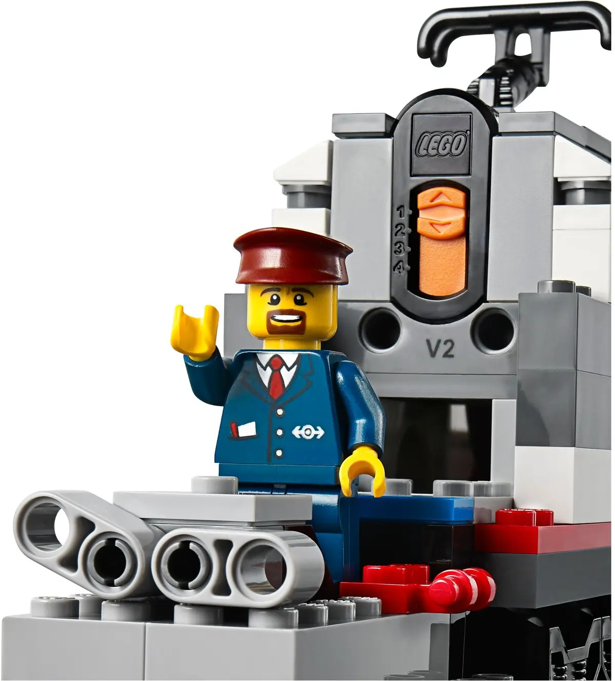 LEGO City 60051 High-speed Passenger Train set, image 8