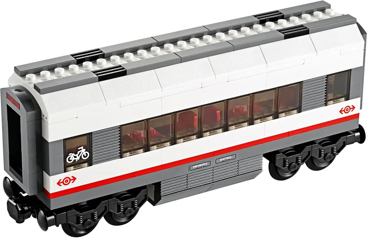 LEGO City 60051 High-speed Passenger Train set, image 4