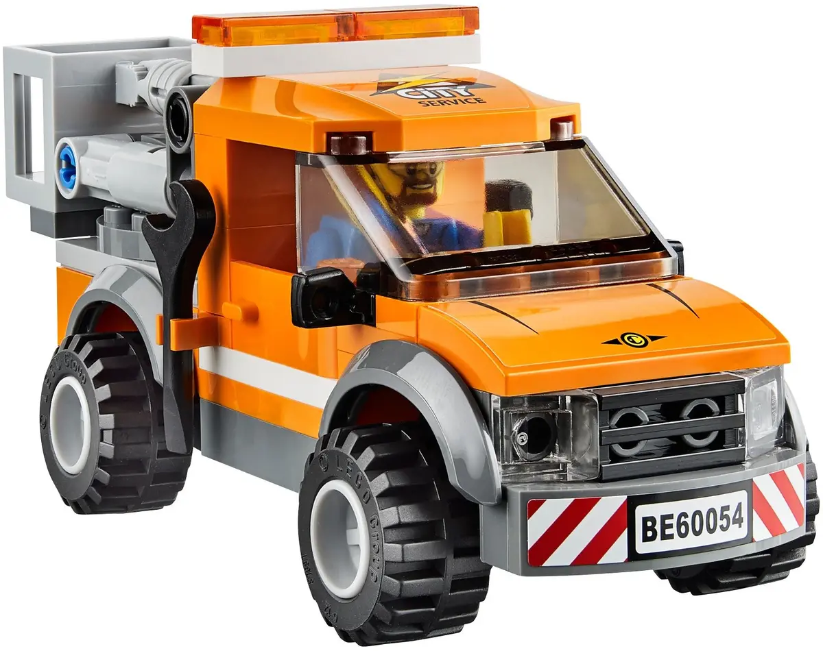 LEGO City 60054 Light Repair Truck set, image 4