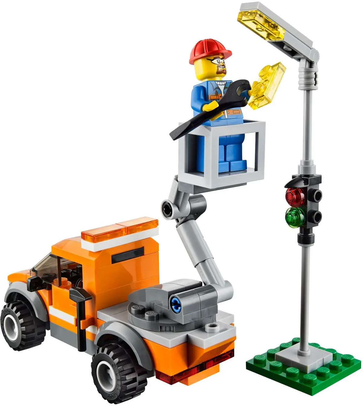LEGO City 60054 Light Repair Truck set, image 3
