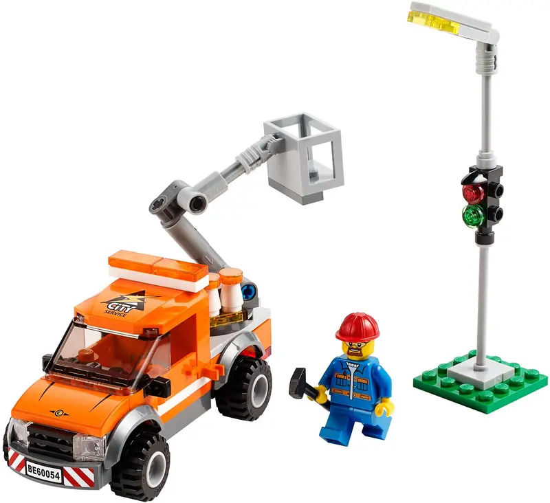 LEGO City 60054 Light Repair Truck set