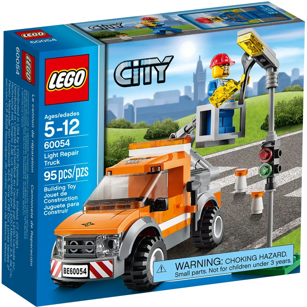 LEGO City 60054 Light Repair Truck set, image 2
