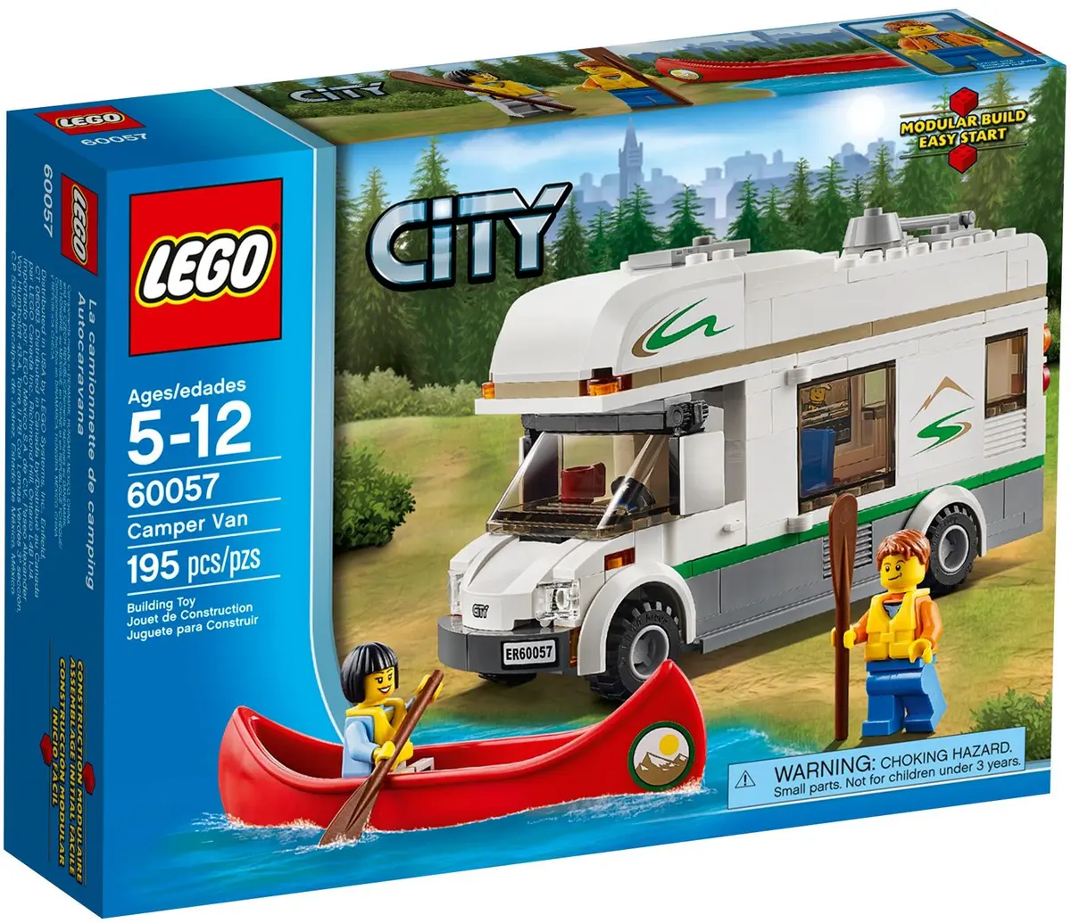 LEGO City 60057 Camper Van set, image 2