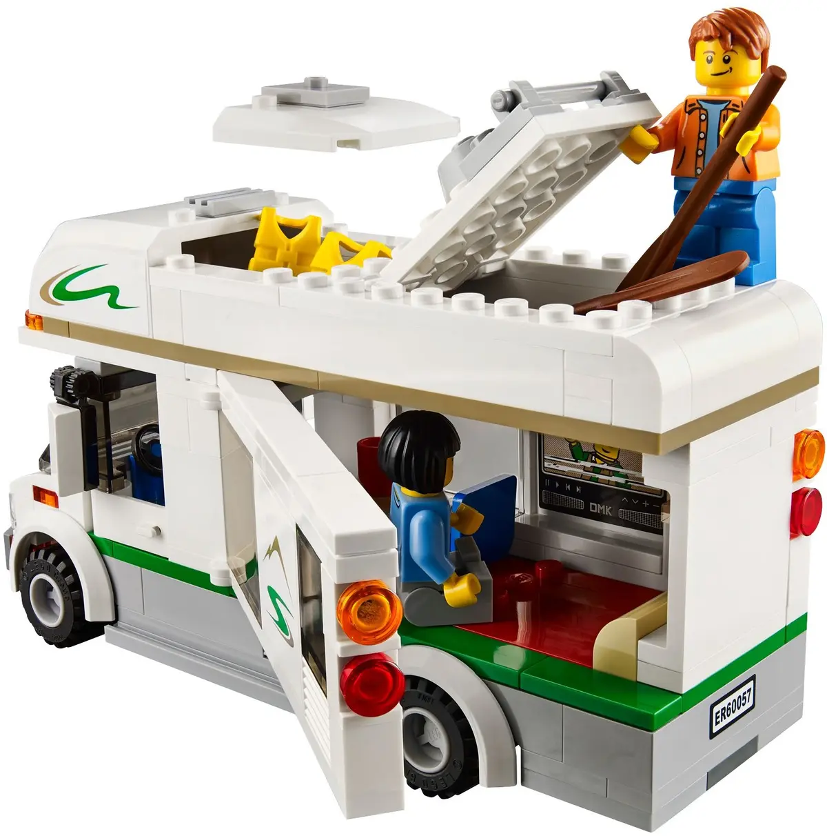 LEGO City 60057 Camper Van set, image 4