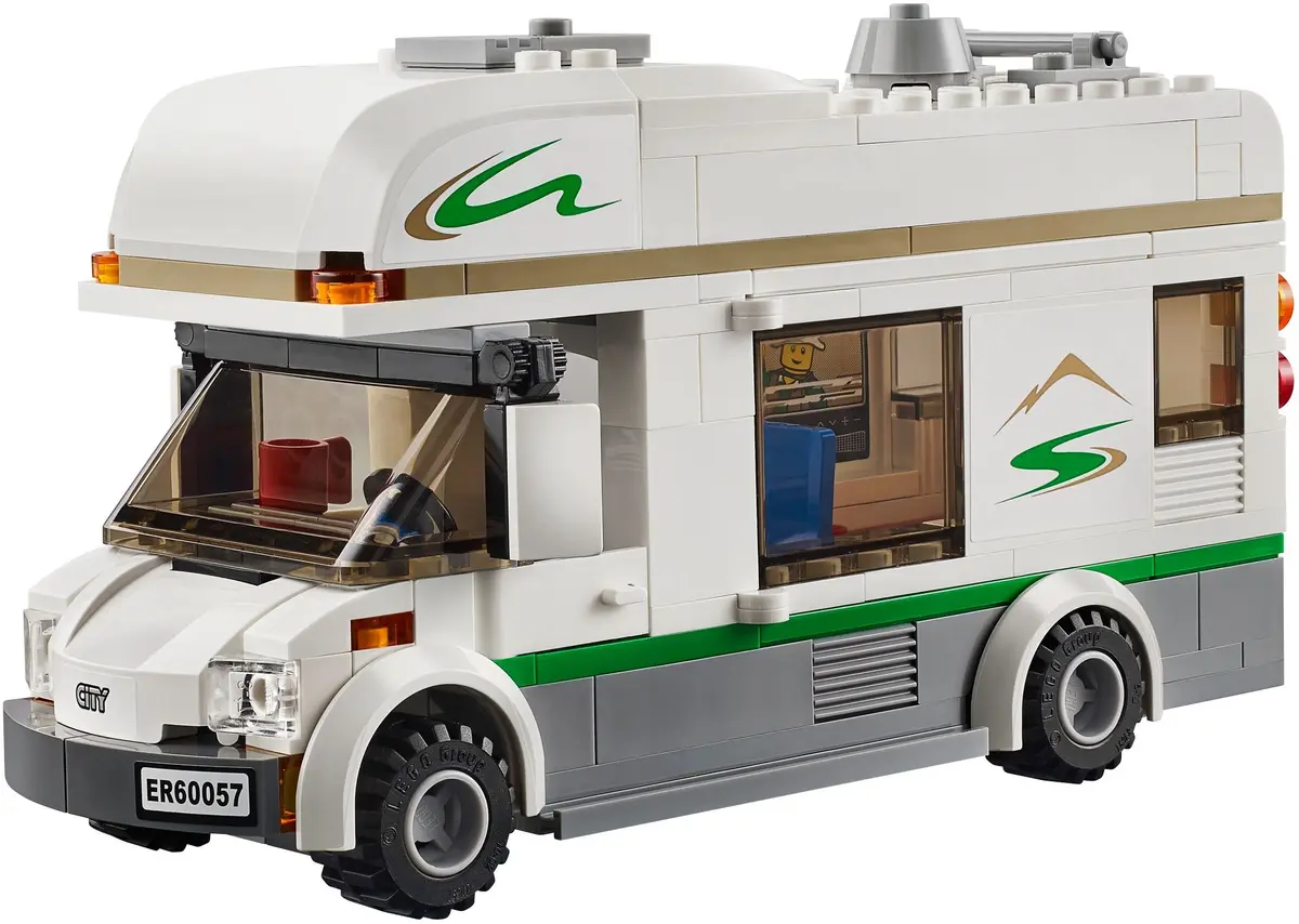LEGO City 60057 Camper Van set, image 3