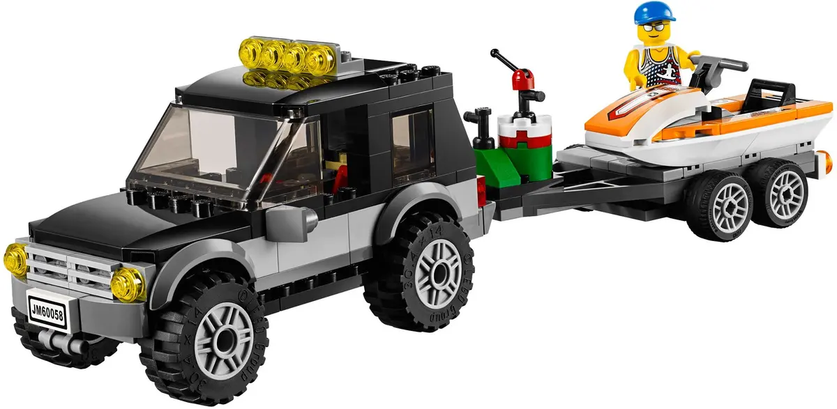 LEGO City 60058 SUV with Watercraft set, image 3