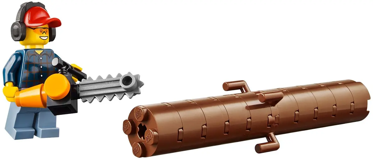 LEGO City 60059 Logging Truck set, image 6